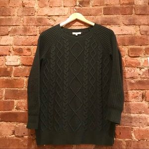 Oversized Madewell Sweater in Forest Green (XS)